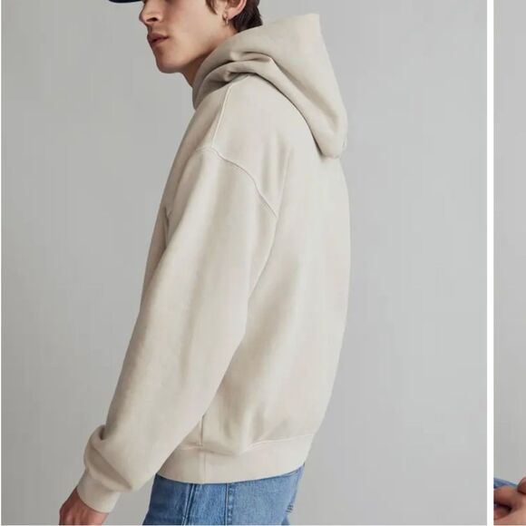 Madewell Woodland Hoodie Medium Bleached Canvass - Picture 12 of 13